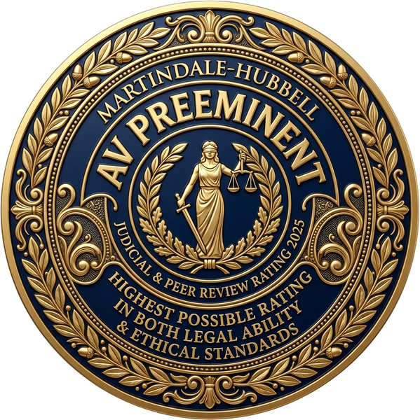 AV Preeminent Judicial Edition Seal